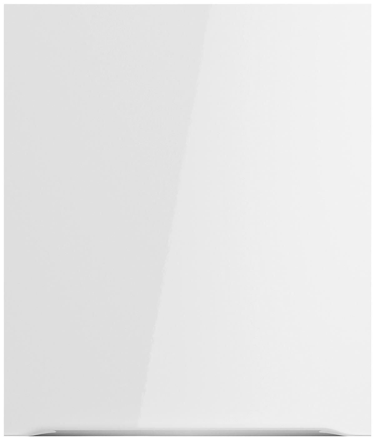 KÜCHENLEERBLOCK 270 cm   in Weiß, Weiß Hochglanz  - Edelstahlfarben/Weiß Hochglanz, Basics, Holzwerkstoff/Metall (270cm) - Optifit