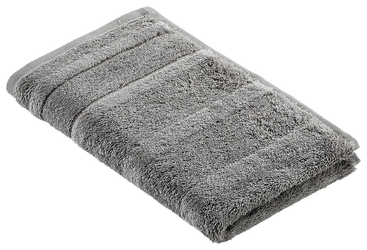 GÄSTETUCH Grau 30/50 cm  - Grau, Basics, Textil (30/50cm) - Cawoe