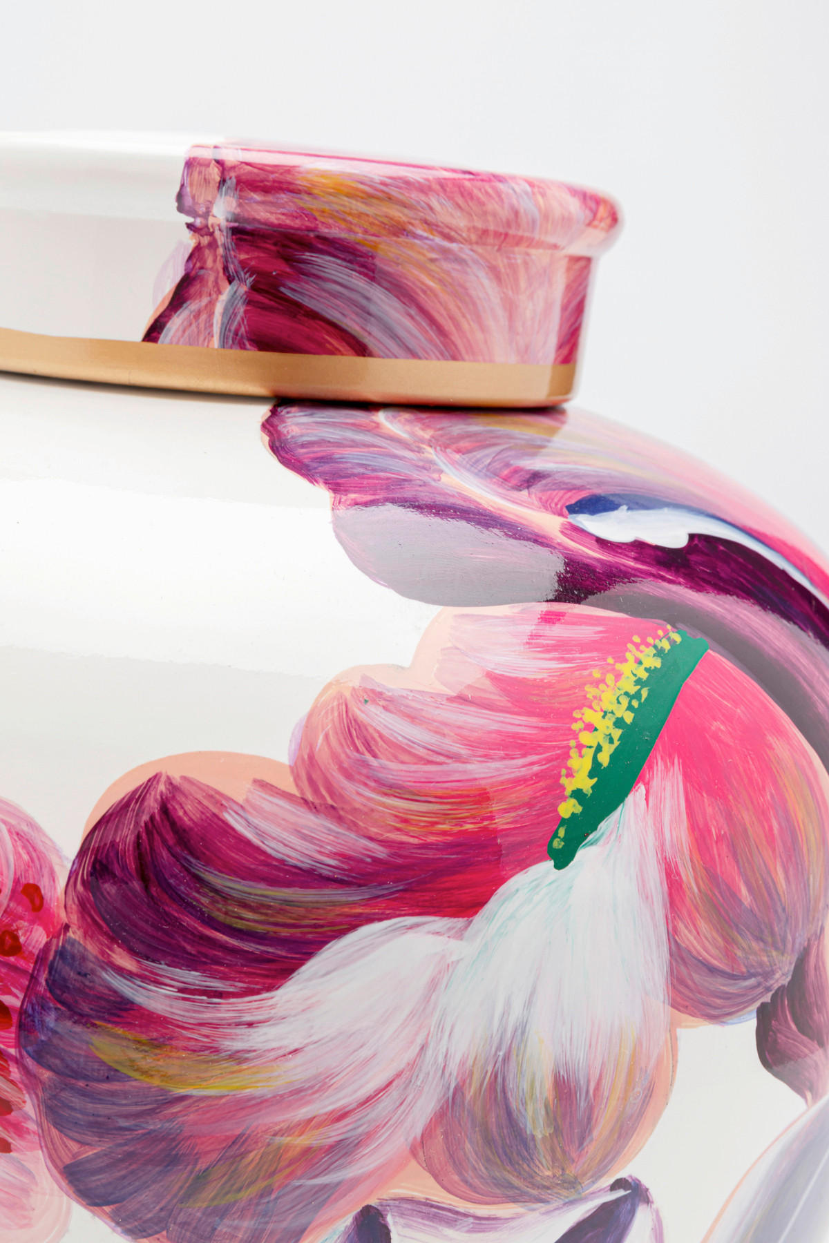 DEKODOSE - Gelb/Lila, Design, Keramik (27/28/27cm) - Kare-Design