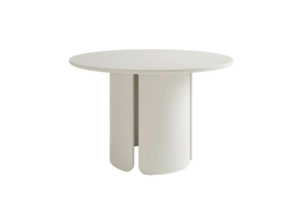ESSTISCH 120/120/76 cm Nachbildung  Holzwerkstoff rund Seidengrau  - Seidengrau, MODERN, Holzwerkstoff (120/120/76cm) - Schöner Wohnen