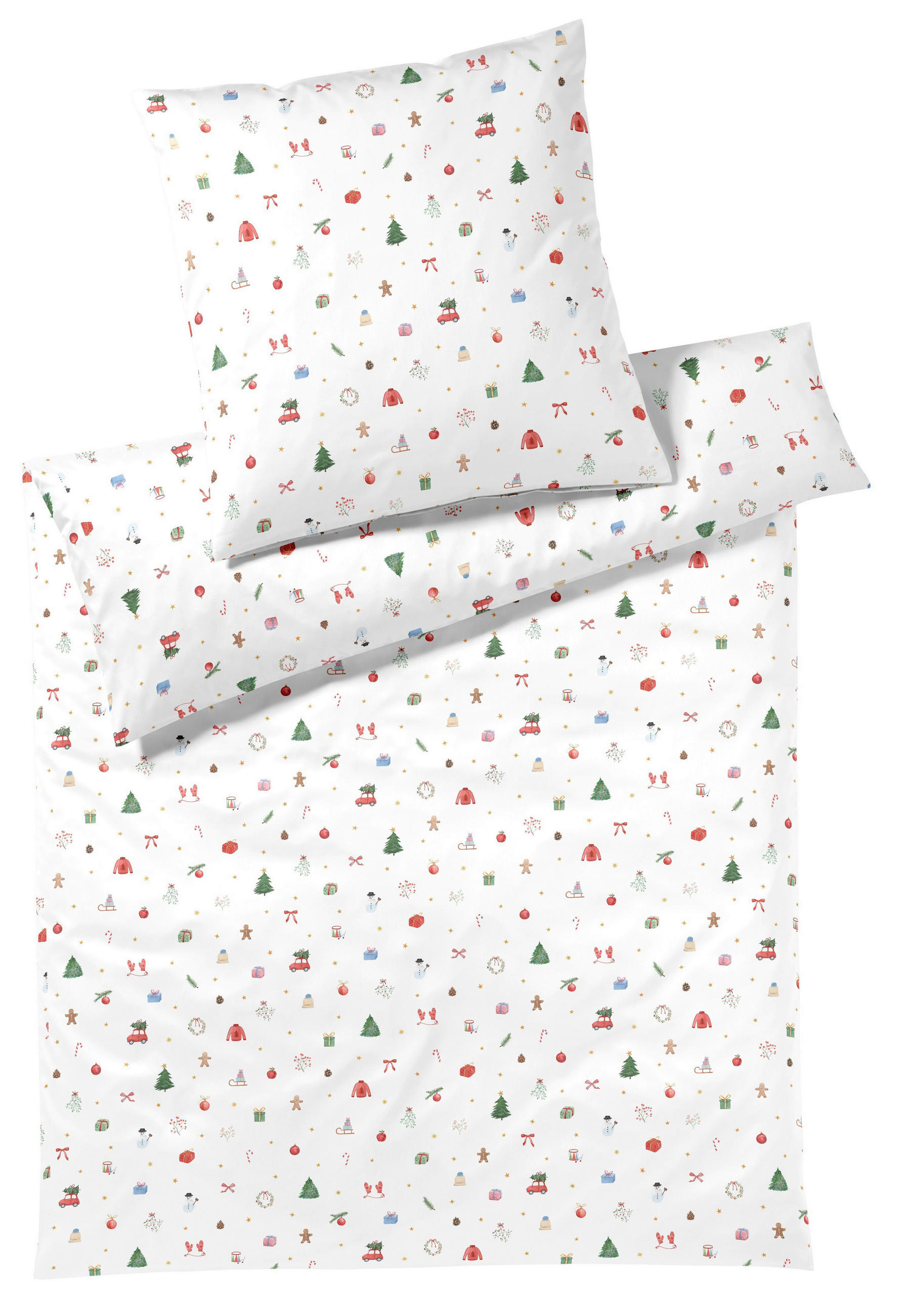 POSTELJNINA Variete 140/200 cm mako saten večbarvno  - večbarvno, Konvencionalno, tekstil (140/200cm) - Elegante