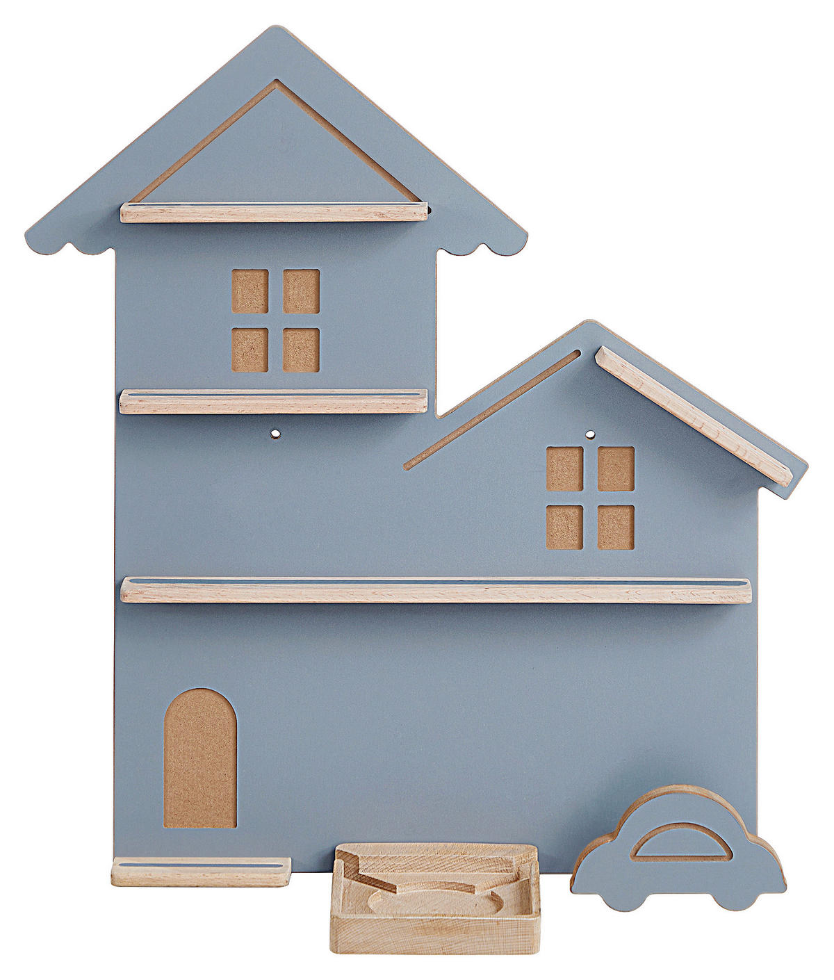 KINDERREGAL 55,6/59,7/17,9 cm  - Grau, MODERN, Holz/Holzwerkstoff (55,6/59,7/17,9cm) - MID.YOU