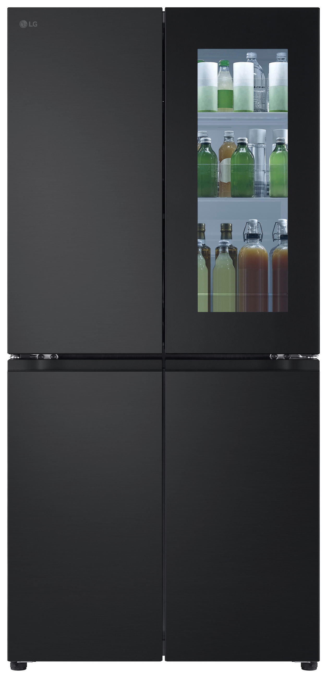 MULTI-DOOR 83.5/178.7/73 cm GMV860EPDE  - Schwarz, Trend, Glas/Kunststoff (83.5/178.7/73cm) - LG