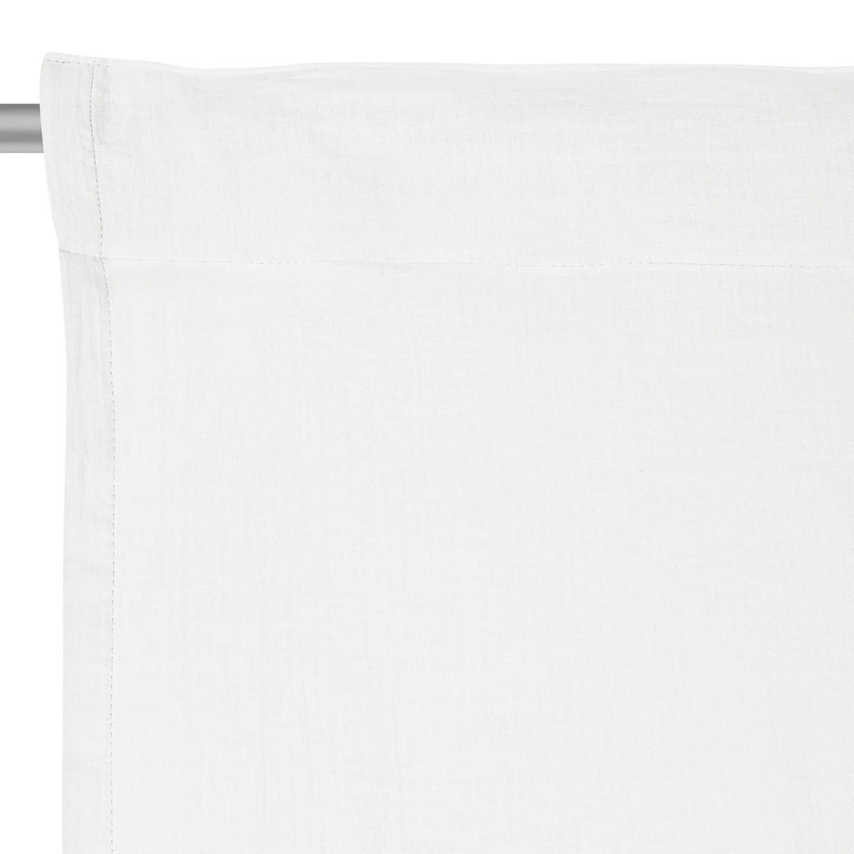 FERTIGVORHANG blickdicht  - Weiss, Basics, Textil (135/255cm) - Esposa