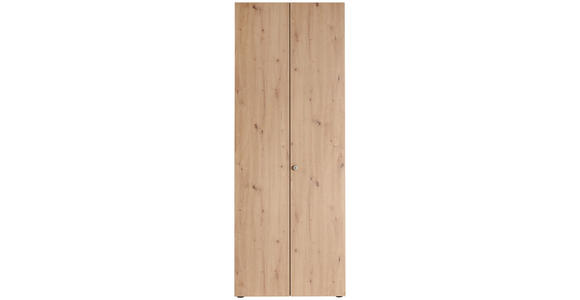 AKTENSCHRANK 80/215,6/42 cm  - Eichefarben/Graphitfarben, KONVENTIONELL, Holzwerkstoff (80/215,6/42cm) - Venda