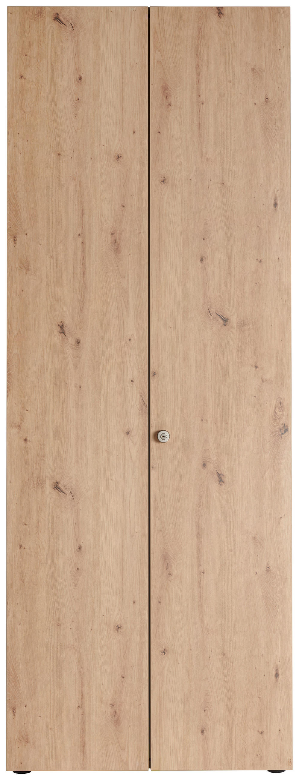 AKTENSCHRANK 80/215,6/42 cm  - Eichefarben/Graphitfarben, KONVENTIONELL, Holzwerkstoff (80/215,6/42cm) - Venda