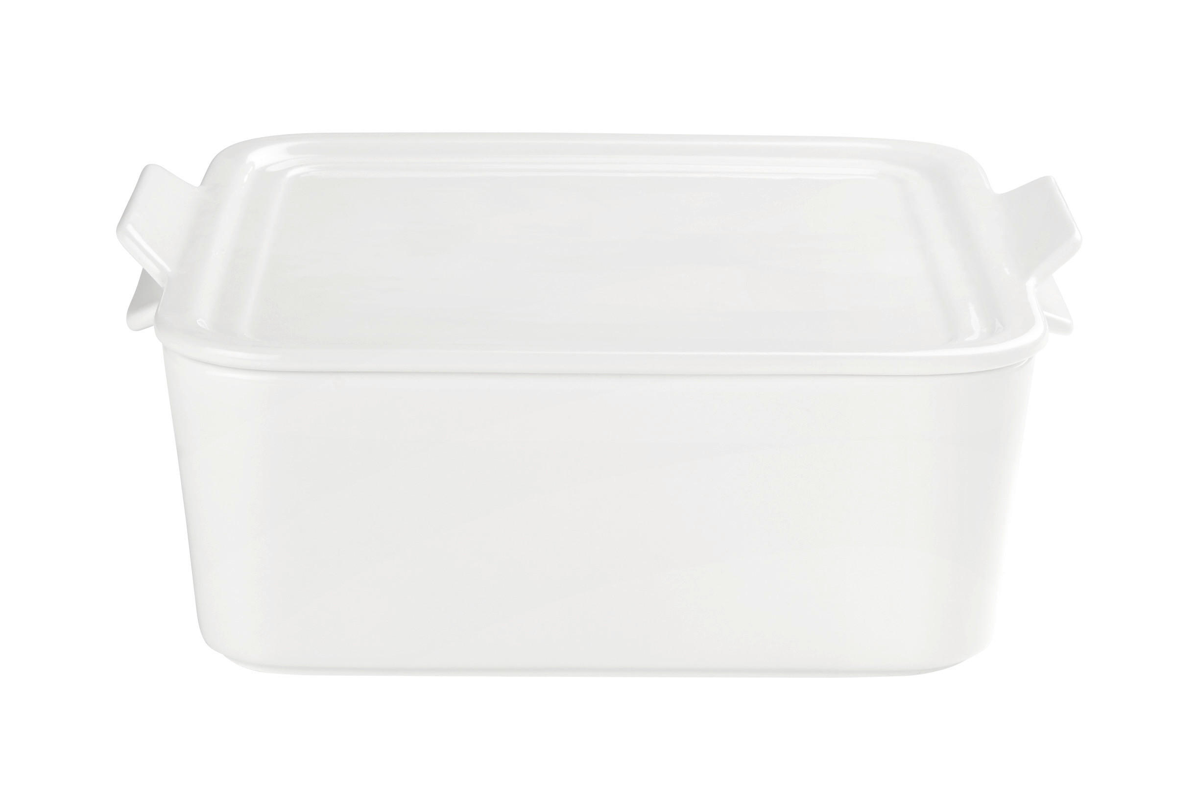 AUFLAUFFORM Keramik Porzellan  - Weiß, Basics, Keramik (22,5/20/9,3cm) - Homeware Profession.