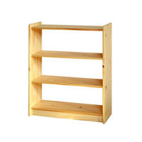 STANDREGAL Kiefer massiv Naturfarben  - Naturfarben, Natur, Holz (80/100/30cm) - Livetastic