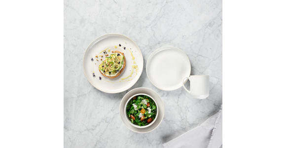 KOMBISERVICE Beige Marbella 20-teilig 4 Personen  - Beige, Trend, Keramik - Novel