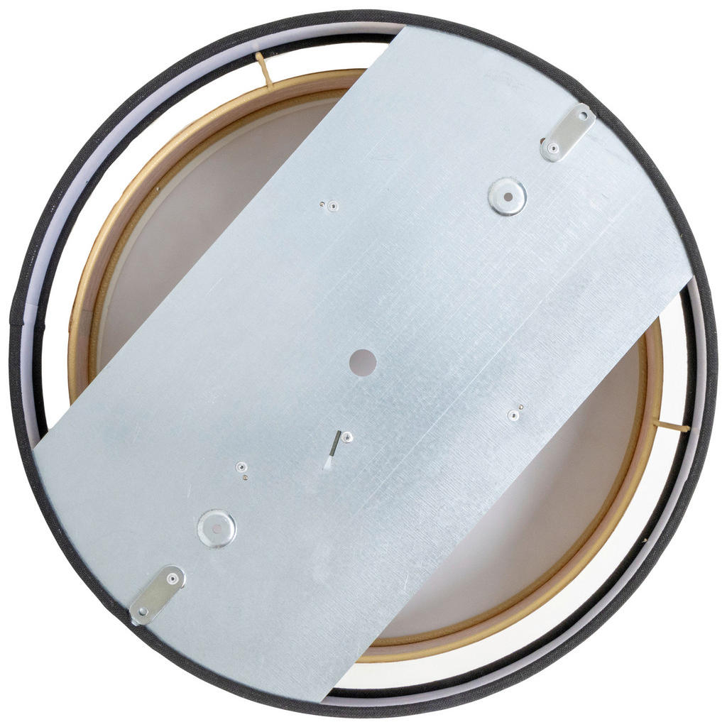 Thumbnail - Novel Deckenleuchte, Schwarz, Eiche, Holz, Metall, Kunststoff, Textil, Eiche, furniert, 14 cm, Lampen & Leuchten, Innenb...