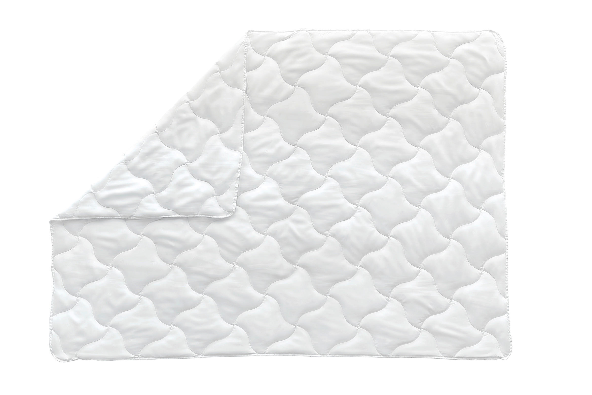 BETTDECKE  - Weiß, Basics, Textil (155/200/14cm) - Yatas