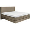 BOXSPRINGBETT 180/200 cm  in Schlammfarben  - Schlammfarben, KONVENTIONELL, Holz/Textil (180/200cm) - Dieter Knoll