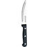 STEAKMESSER - Edelstahlfarben/Schwarz, KONVENTIONELL, Kunststoff/Metall (11cm) - Justinus STEAKMESSER - Edelstahlfarben/Schwarz, KONVENTIONELL, Kunststoff/Metall (11cm) - Justinus