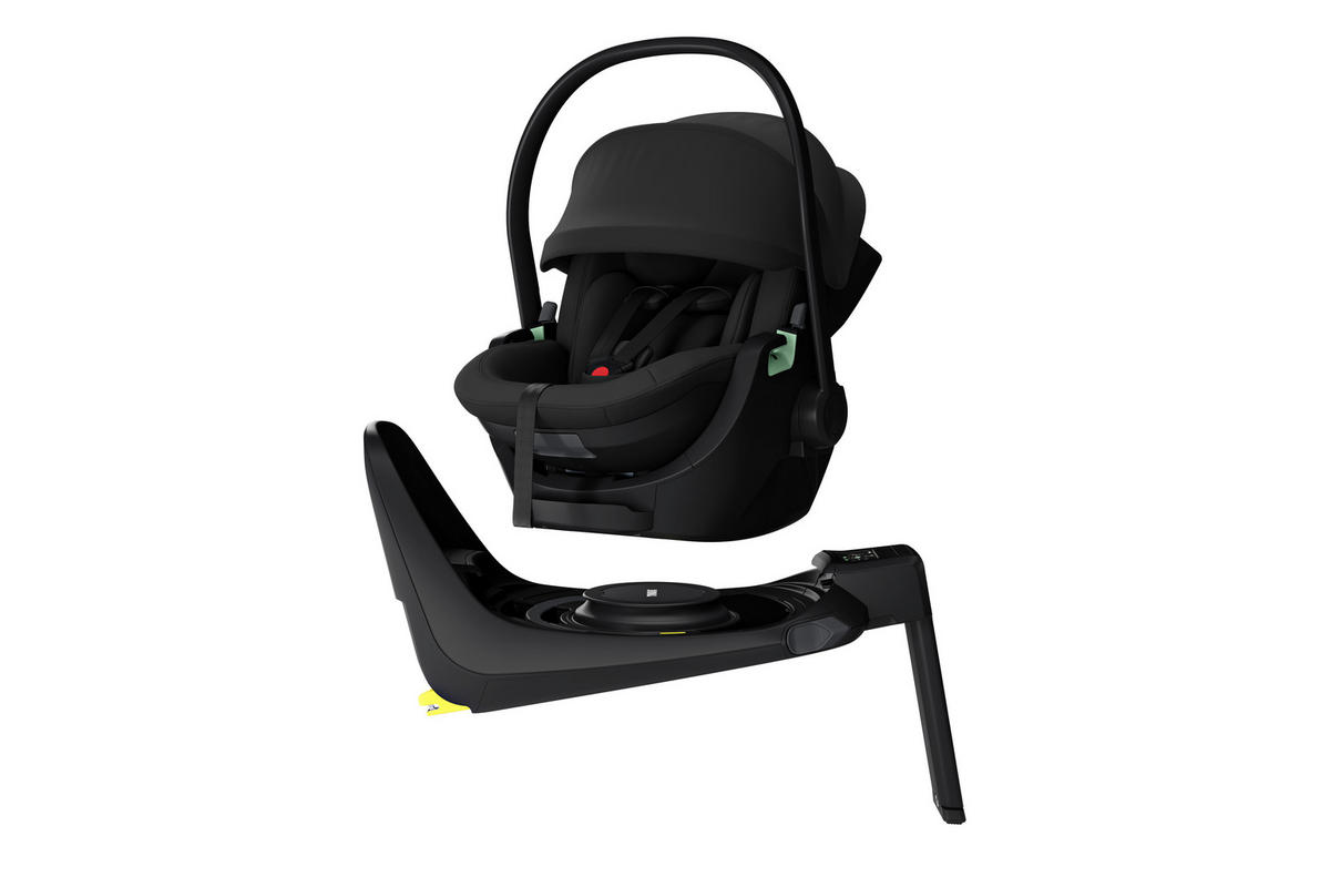 BABYSCHALE Maple  - Schwarz, Basics, Kunststoff/Textil (44/61/72cm) - Thule