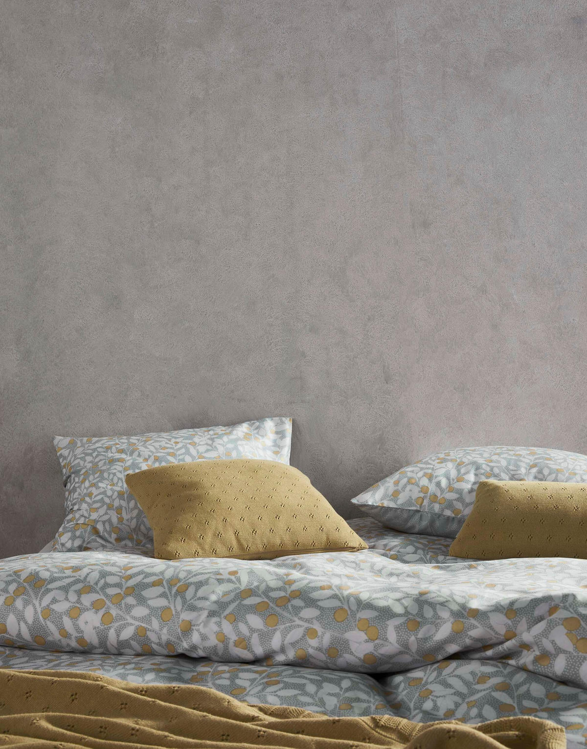 BETTWÄSCHE LENTHE Satin  - Grau, Basics, Textil (155/220cm) - Essenza