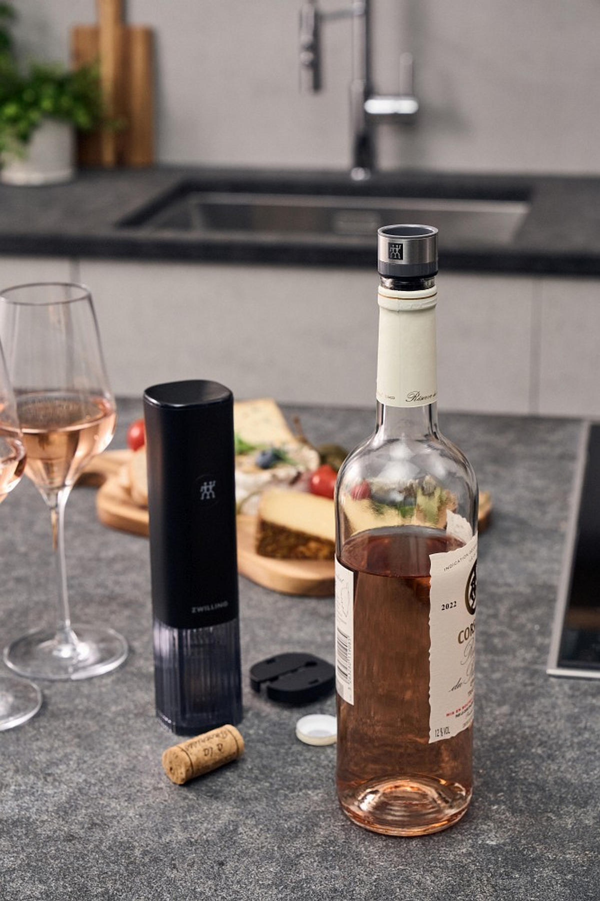 KORKENZIEHER - Schwarz, Basics, Kunststoff - Zwilling