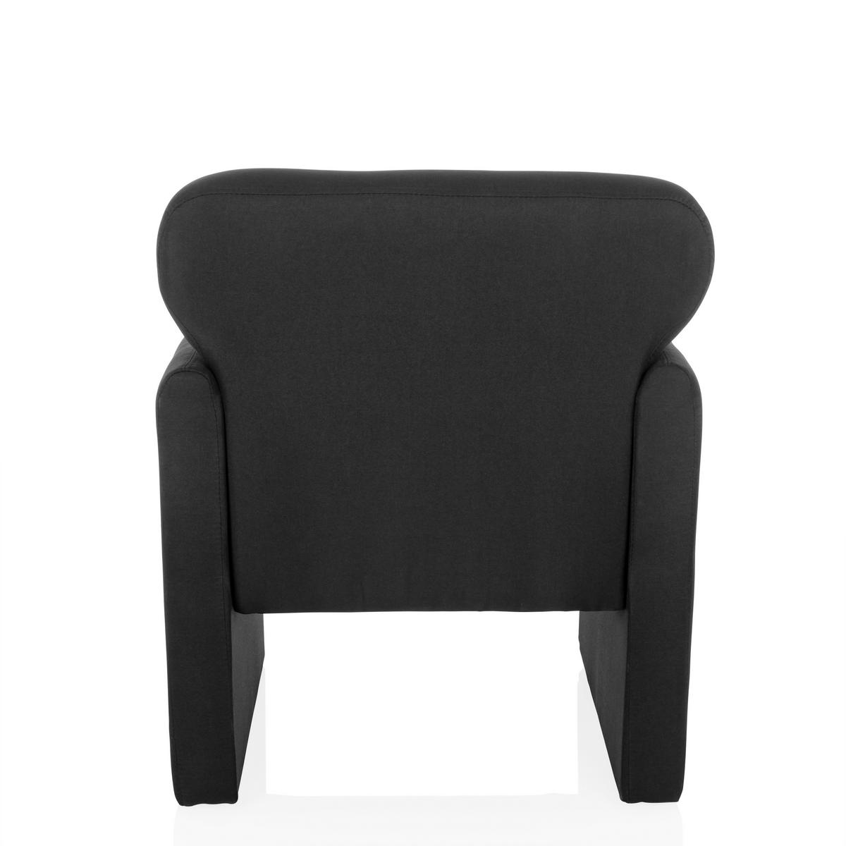 LOUNGEFÅTÖLJ  - svart, Modern, textil (66/77/74cm) - MID.YOU