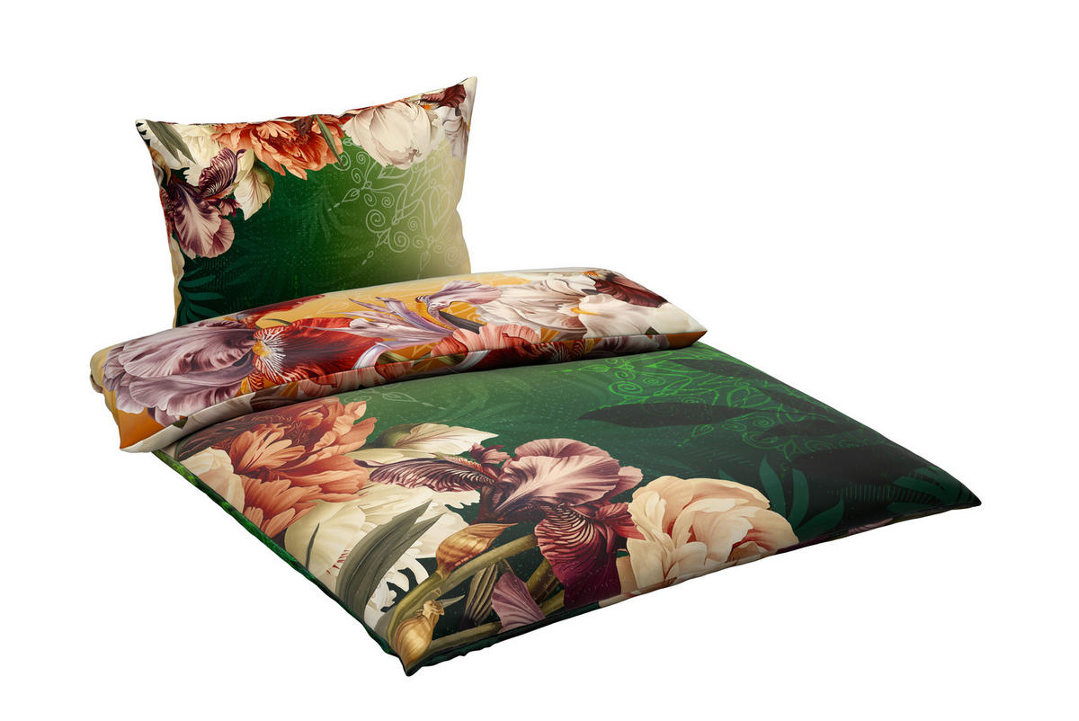 BETTWÄSCHE TANJA Satin 140/200 cm  - Multicolor, KONVENTIONELL, Textil (140/200cm) - Esposa