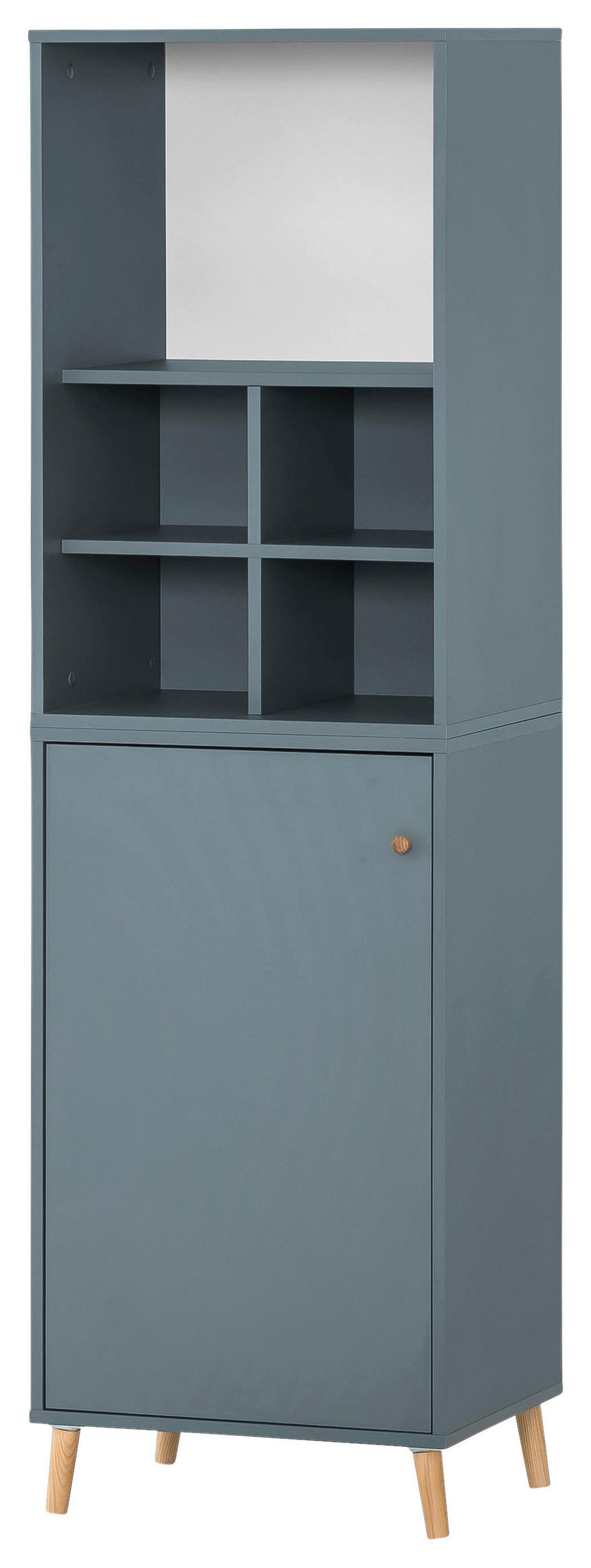 AKTENSCHRANK Petrol  - Petrol, MODERN, Holzwerkstoff (50,95/174,2/41cm) - MID.YOU