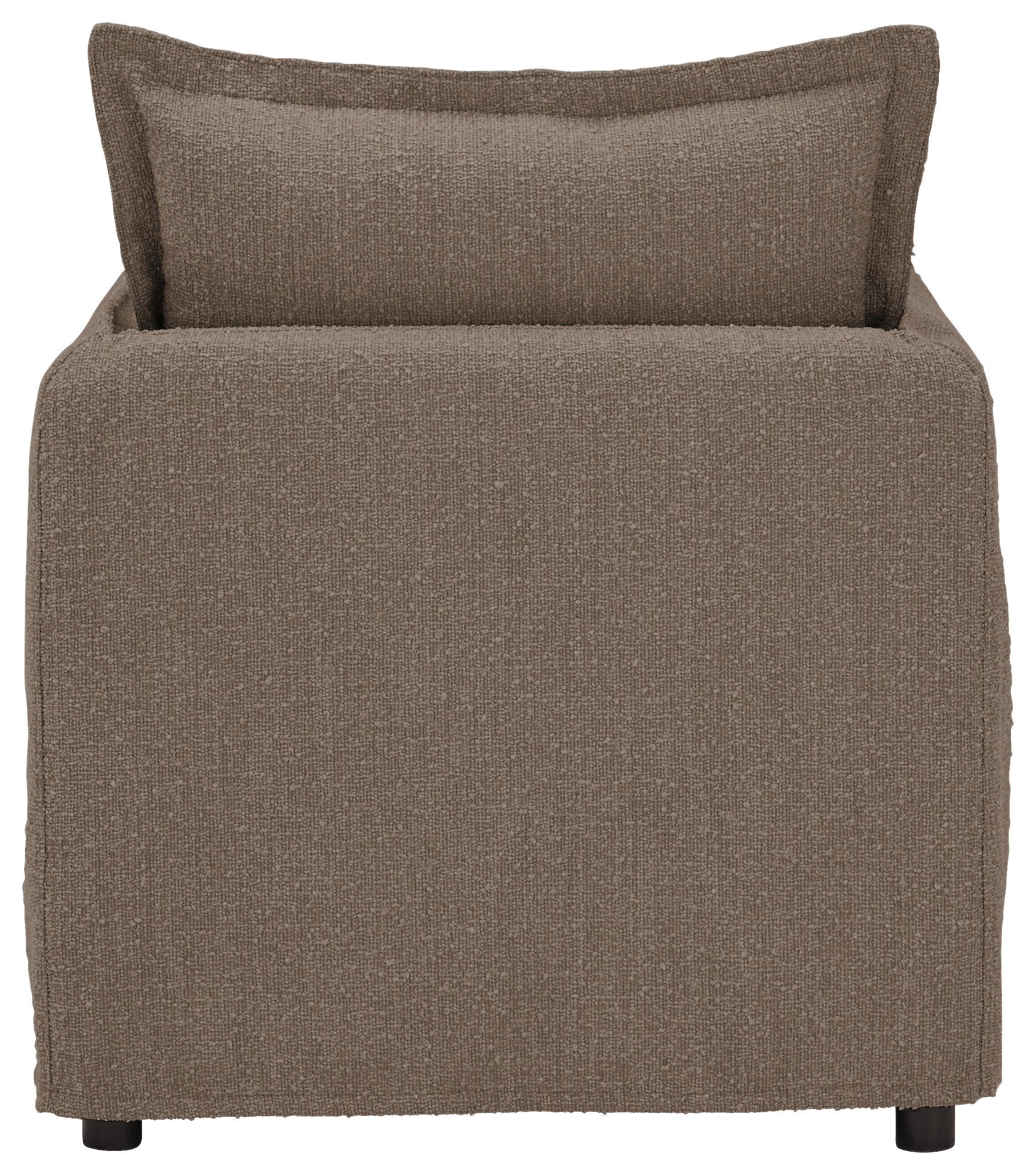 KRESLO, textil, hnedá - hnedá/čierna, Trend, kov/textil (120/82/98cm) - Livetastic