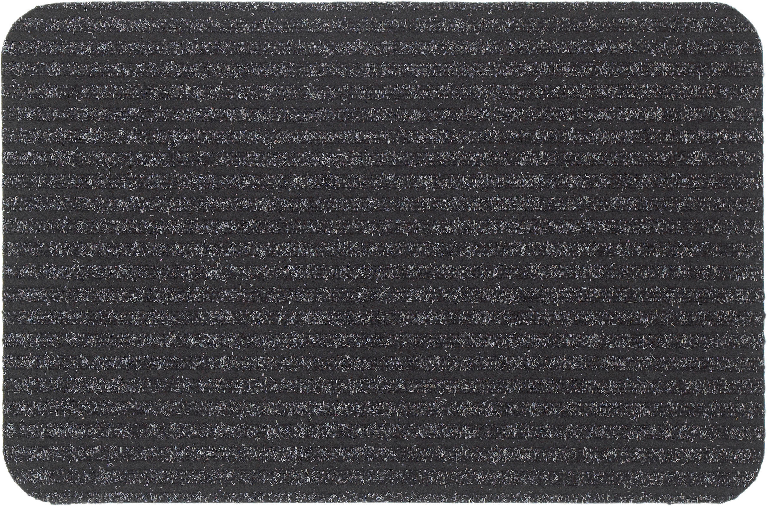 DÖRRMATTA - antracit, Klassisk, textil/plast (50/80cm) - Boxxx