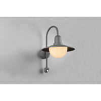 AUßENWANDLEUCHTE NORMAN   - Anthrazit/Weiß, KONVENTIONELL, Glas/Metall (45,5/30/38cm) - Trio Leuchten
