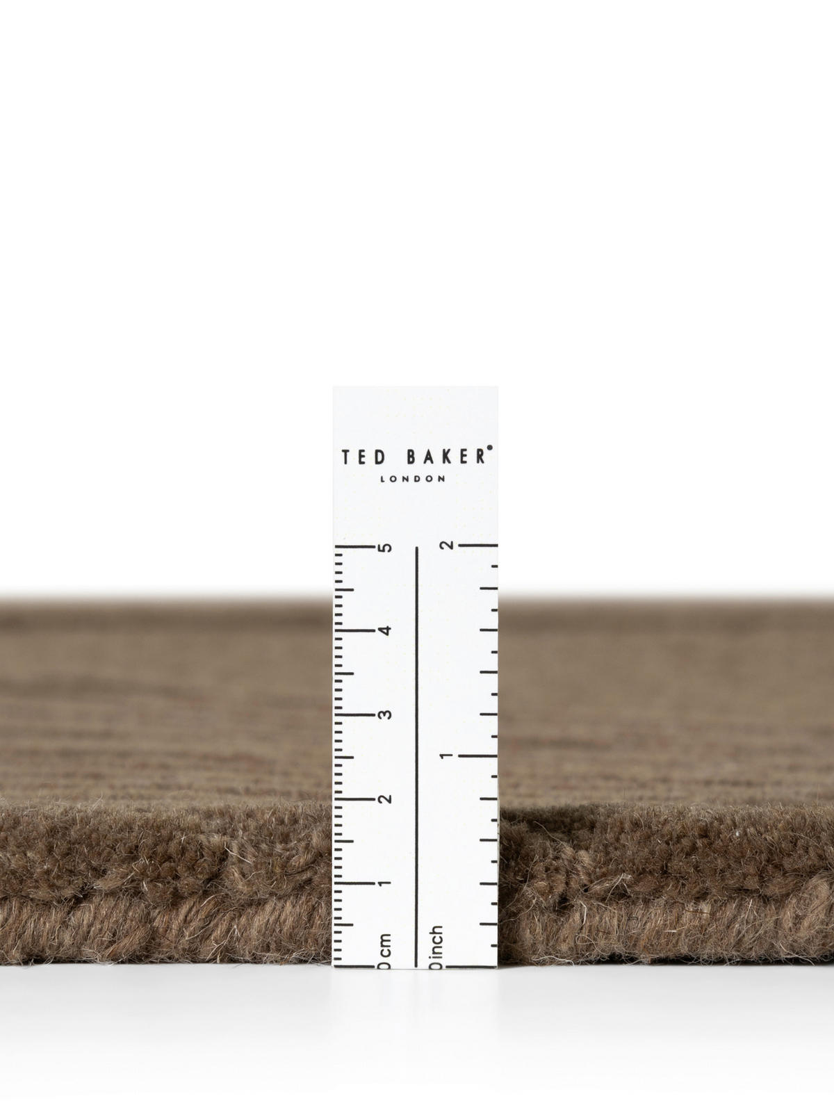 WOLLTEPPICH 200 cm Kensington Braun rund  - Braun, Basics, Textil (200cm) - Ted Baker