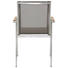 STAPELSESSEL - Silberfarben/Teakfarben, Design, Holz/Textil (58/91/49cm) STAPELSESSEL - Silberfarben/Teakfarben, Design, Holz/Textil (58/91/49cm)