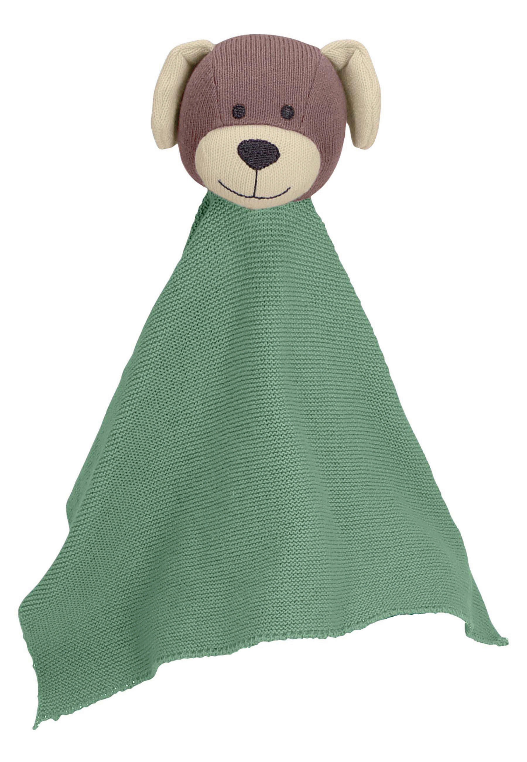 SCHMUSETUCH - Grün, Basics, Textil (30/7/8cm) - Sterntaler