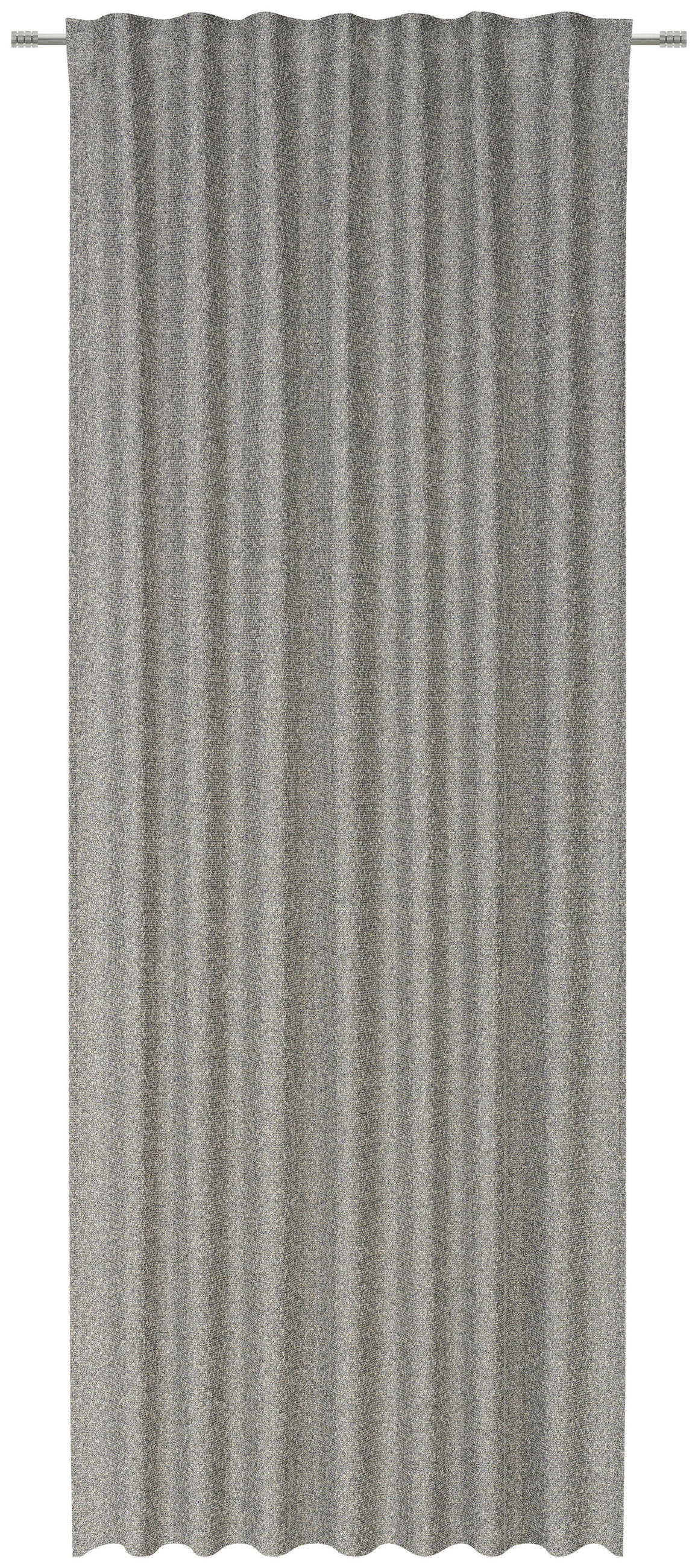 FERTIGVORHANG blickdicht  - Anthrazit, Basics, Textil (140/245cm) - Dieter Knoll