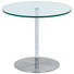 BEISTELLTISCH in Edelstahlfarben - Edelstahlfarben, Design, Glas/Metall (57/57cm) - Novel BEISTELLTISCH in Edelstahlfarben - Edelstahlfarben, Design, Glas/Metall (57/57cm) - Novel