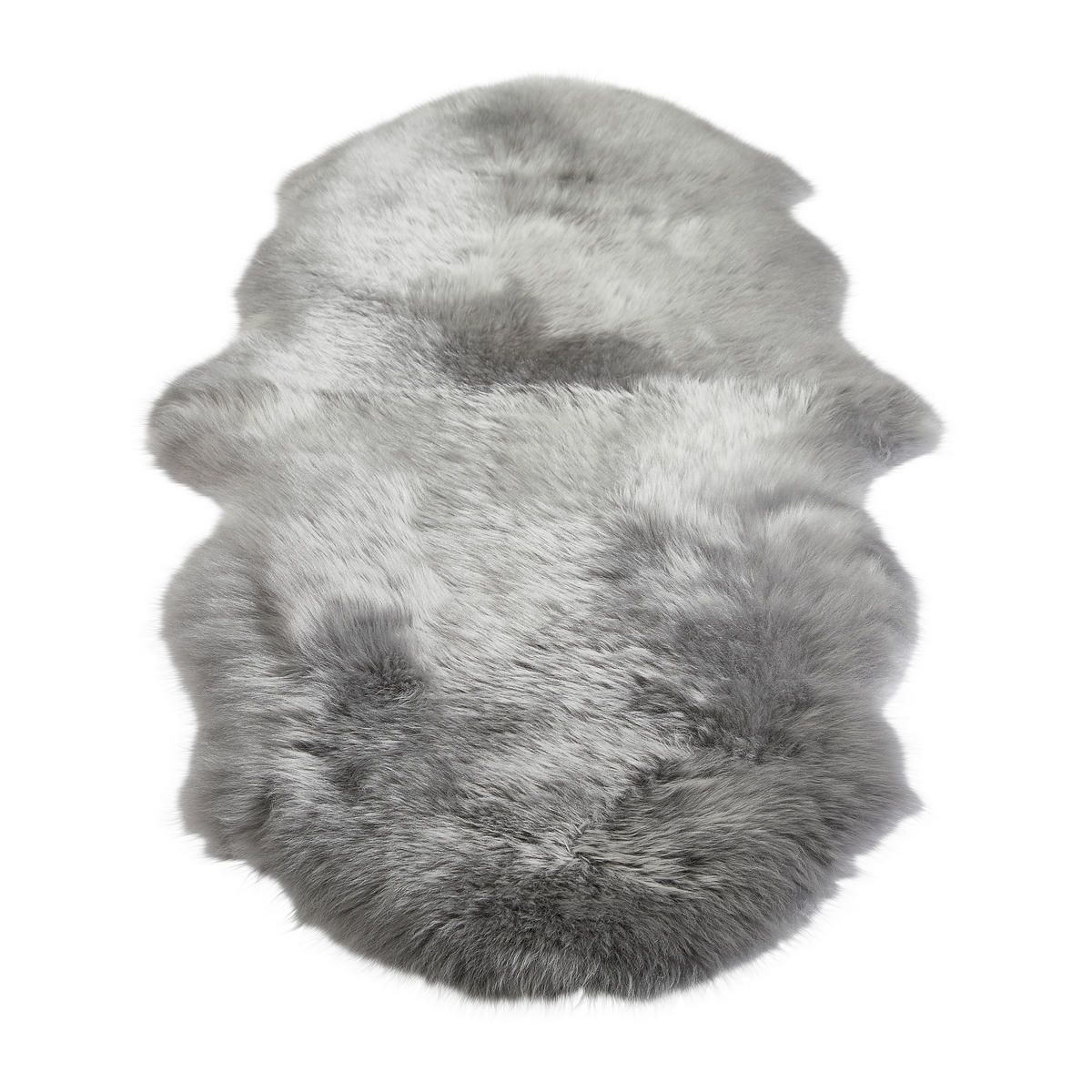 SCHAFFELL 60/140 cm Grau  - Grau, Natur, Fell (60/140cm) - Linea Natura