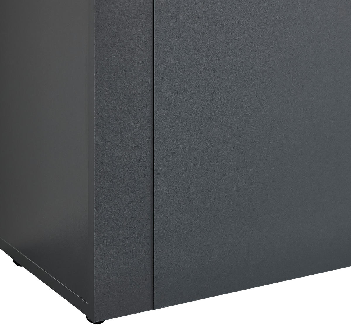 GARDEROBE 4-teilig  in 150/190/32 cm  - Anthrazit/Eiche Artisan, Design, Glas/Holzwerkstoff (150/190/32cm) - MID.YOU