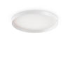 LED-DECKENLEUCHTE 60/8 cm   - Schwarz, Basics, Kunststoff/Metall (60/8cm) - Ideal Lux