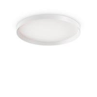 LED-DECKENLEUCHTE 60/8 cm   - Schwarz, Basics, Kunststoff/Metall (60/8cm) - Ideal Lux