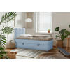 BOXBETT 90/200 cm  in Blau  - Blau/Schwarz, Modern, Holz/Holzwerkstoff (90/200cm) - MID.YOU