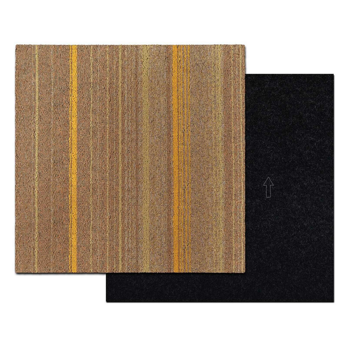 TEPPICHFLIESE - Beige, Basics, Kunststoff/Textil (50/50cm) - Esposa