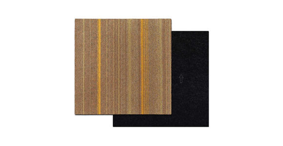 TEPPICHFLIESE - Beige, Basics, Kunststoff/Textil (50/50cm) - Esposa
