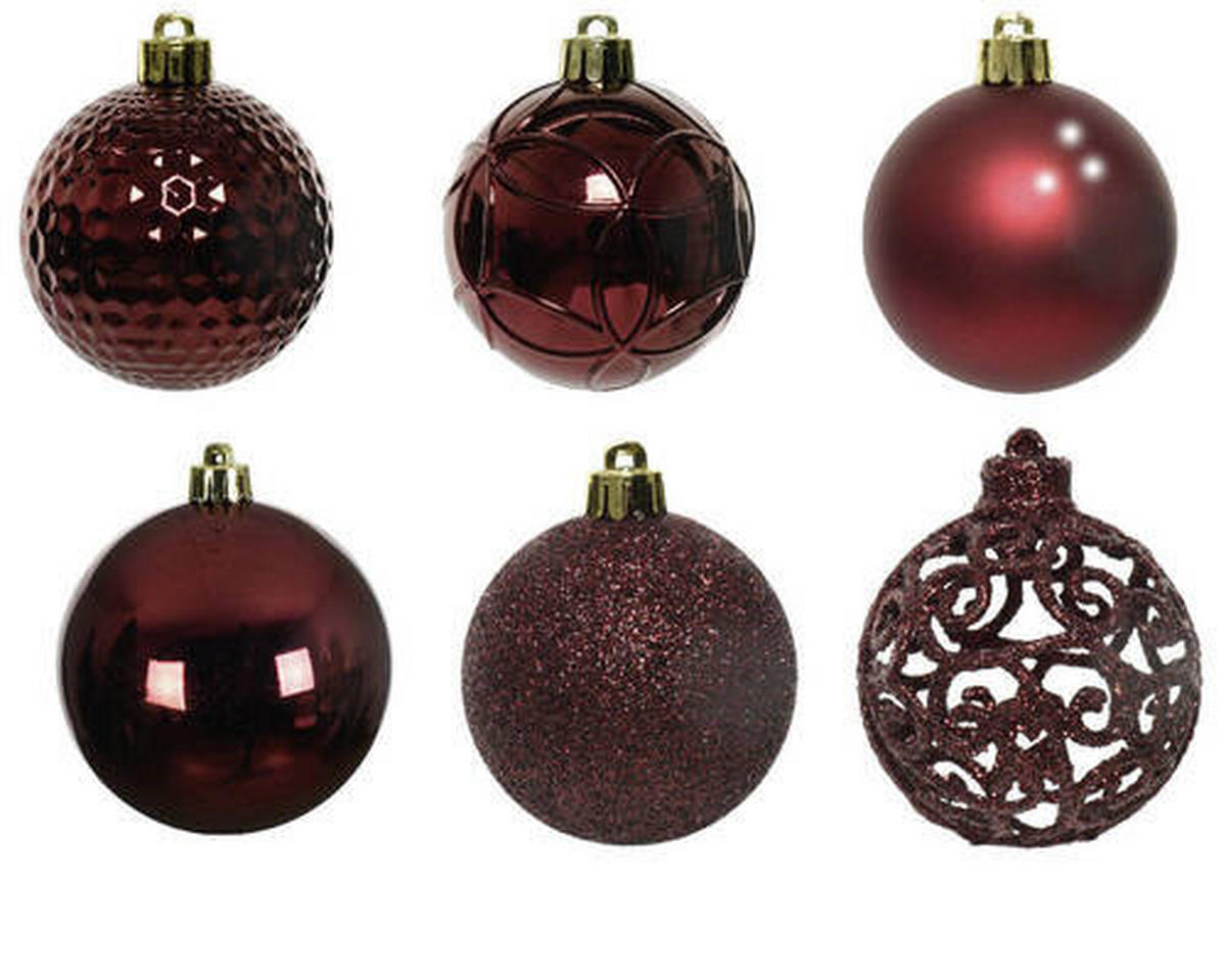 CHRISTBAUMKUGEL-SET 6 cm  - Basics (6cm)
