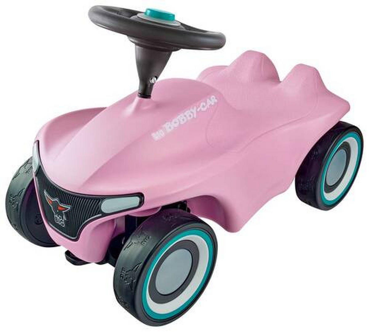RUTSCHFAHRZEUG BIG Bobby Car Neo  - Schwarz/Rosa, Basics, Kunststoff (57/30/39cm) - BIG