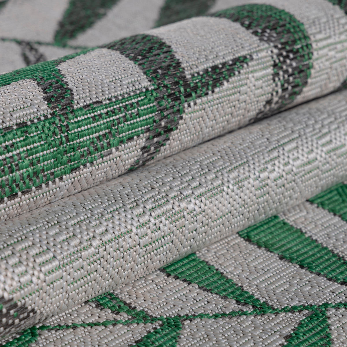 OUTDOORTEPPICH 280/370 cm Sunny Grün  - Grün, Design, Textil (280/370cm) - Novel