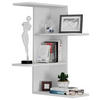 WANDREGAL 45/77/45 cm  - Weiß, MODERN, Holzwerkstoff (45/77/45cm) - MID.YOU