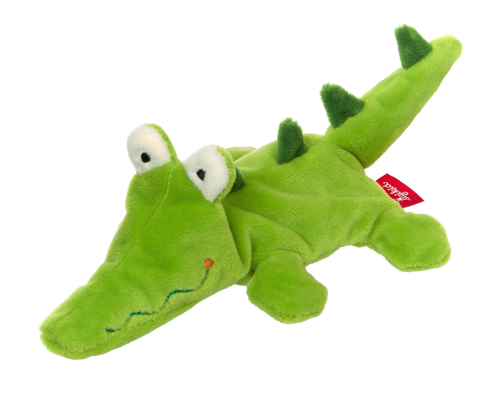 PLÜSCHTIER Guddly Gadgets Mini Krokodil  - Dunkelgrün/Grün, Basics, Textil (15/6/5cm) - Sigikid