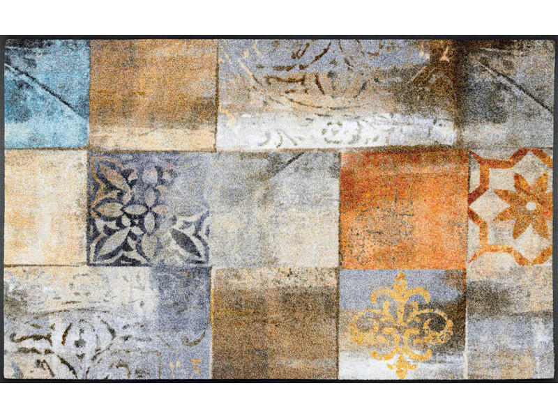 DVEŘNÍ ROHOŽKA, 75/120 cm, vícebarevná - vícebarevná, Konvenční, textil/plast (75/120cm) - Esposa