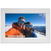 DIGITALER BILDERRAHMEN - Weiß, Design, Kunststoff (26,6/19,3/2,5cm) - DENVER