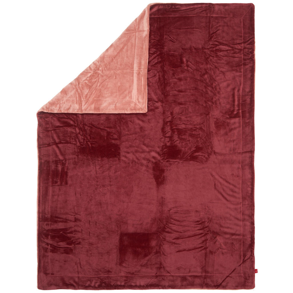S. Oliver DEKA, polyester, 150/200 cm - červená,bordeaux