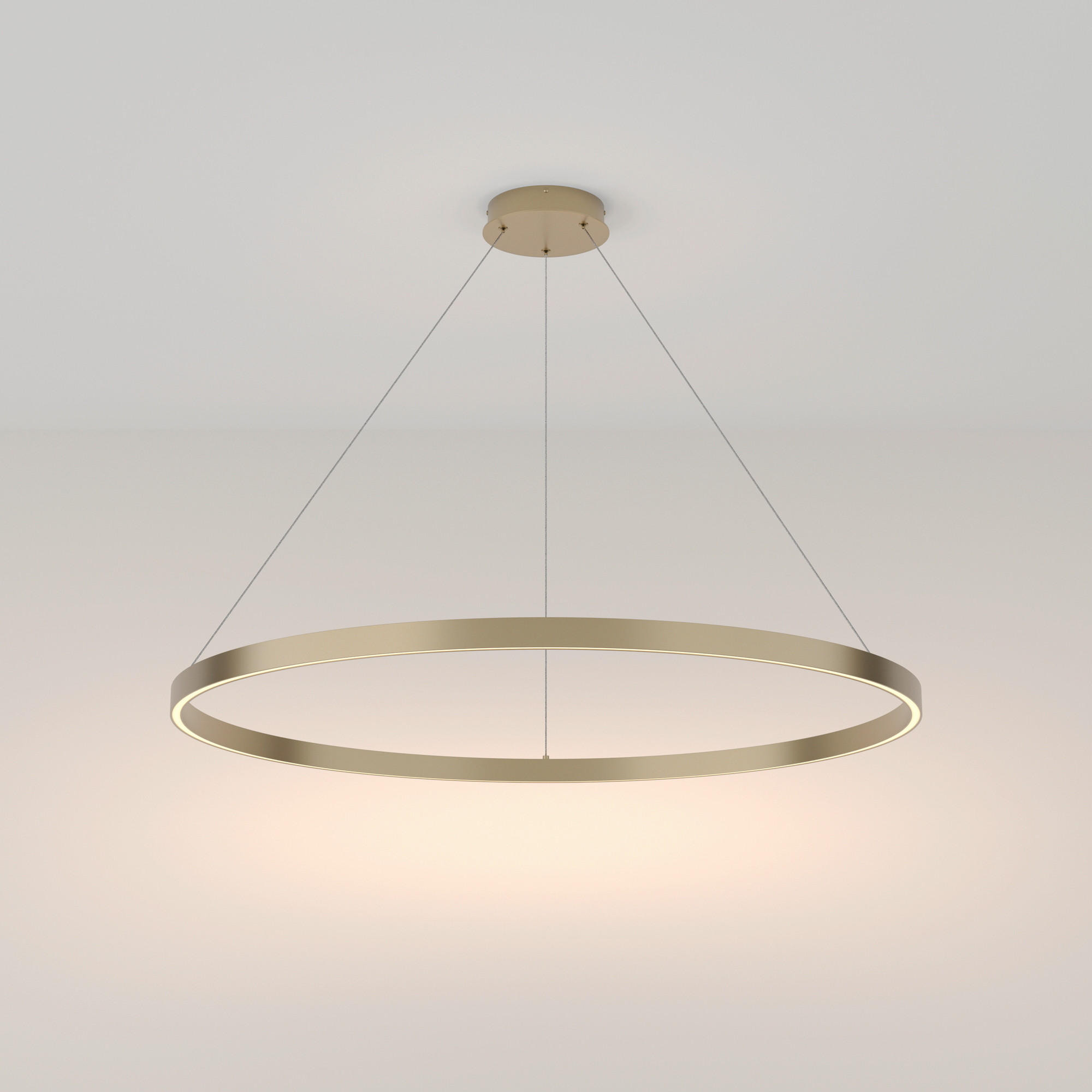 PENDELLAMPA Modern 100/3,5 cm  - mässingsfärgad, Trend, metall (100/3,5cm) - MAYTONI