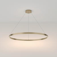 PENDELLAMPA Modern 100/3,5 cm  - mässingsfärgad, Trend, metall (100/3,5cm) - MAYTONI