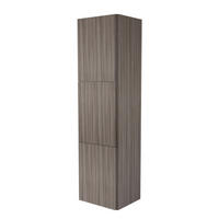 DULAP BAIE INALT 45/170/38 cm  - culoare lemn larice, Basics, sticlă/material pe bază de lemn (45/170/38cm) - Welnova