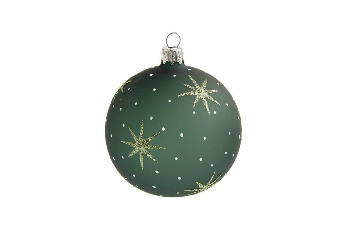 JULGRANSKULA 8 cm  - grön, Lifestyle, metall/glas (8cm) - Best Price